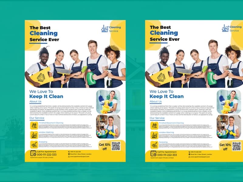 cleaning flyer hero image 1